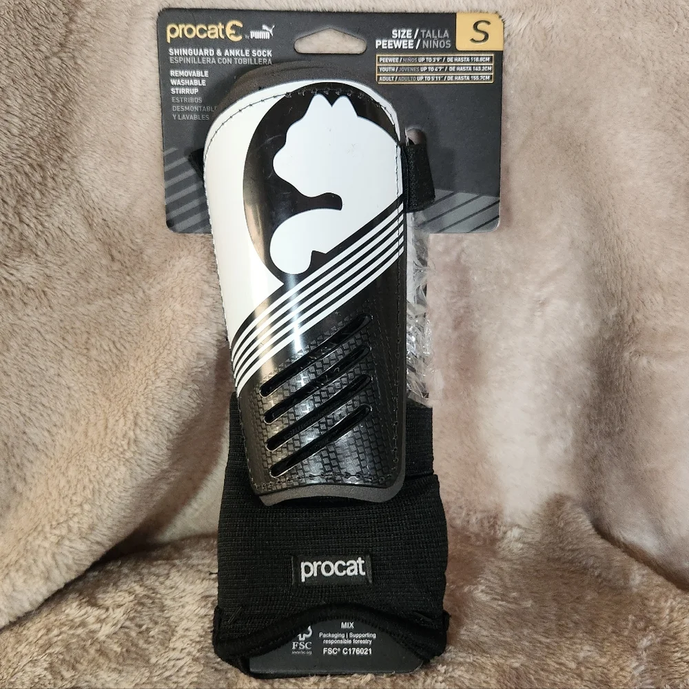 PUMA Procat Shinguard & Ankle Sock